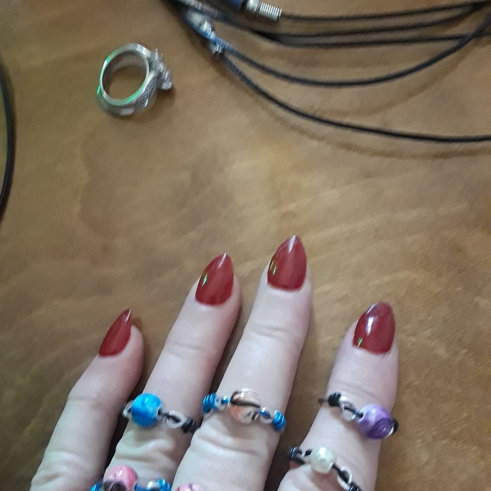Sterling silver rings handmade